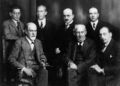 Freud and other psychoanalysts, 1922