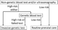 Prenatal Down syndrome screening algorithm