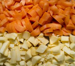 Carrot and rutabaga