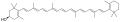 Cryptoxanthin structure