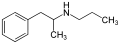 Chemical structure of N-Propylamphetamine