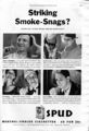 1932 Spud Cigarettes Advertisement