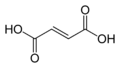 Fumaric acid structure