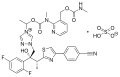 Isavuconazonium sulfate structure