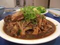 Braised Pork Spare Ribs with Preserved Mustard Greens