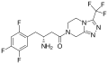 Sitagliptin chemical structure