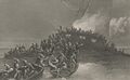 Destruction of the schooner Gaspé in the waters of Rhode Island 1772