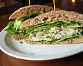 Chicken salad sandwich