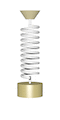 Animated mass spring