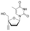 Censavudine skeletal structure