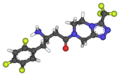 3D model of Sitagliptin