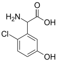 2-Chloro-5-hydroxyphenylglycine