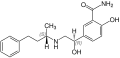 (SR)-Labetalol Structural Formula