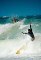 Two surfers