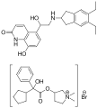 Indacaterol and glycopyrronium bromide