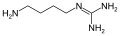 Chemical structure of agmatine