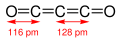 2D dimensions of Carbon suboxide