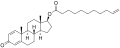 Chemical structure of Boldenone undecylenate