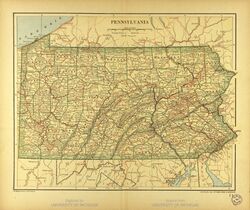 Map of Pennsylvania