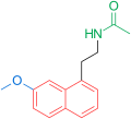 Agomelatine structure