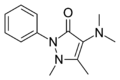2D Skeletal Structure of Aminophenazone