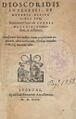 Dioscorides