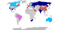 Map depicting the legal situation of surrogacy around the world.