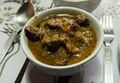 Naga Smoked Pork with Axone (Fermented Soybeans)