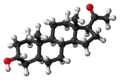 3D ball model of Allopregnanolone