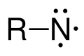 Nitrene triplet structure