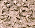 Capsarius, a Roman medical orderly depicted on Trajan's Column