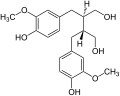 Secoisolariciresinol Structural Formula