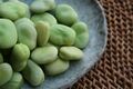 Broad beans after cooking