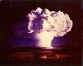 Mushroom cloud from the "Ivy Mike" nuclear test