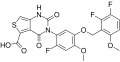 Linzagolix chemical structure