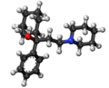 3D model of Trihexyphenidyl