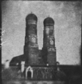 1838 or 1839 Frauenkirche Munich - Steinheil and Kobell
