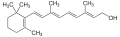 Chemical structure of all-trans-Retinol
