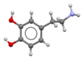 3D structure of Dopamine
