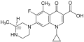 (S)-Grepafloxacin Structural Formula