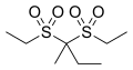 Chemical structure of Trional