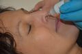 Instilling nasal medication