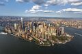 Aerial view of Lower Manhattan