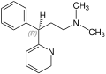(R)-Pheniramine Structural Formula