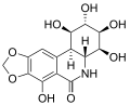 Chemical structure of Pancratistatin