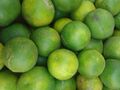 Sweet lemon at a market in Seethammadhara