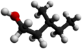 3-Methyl-1-pentanol 3D balls by AHRLS 2012