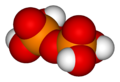 Pyrophosphoric acid 3D model