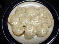 American biscuits and gravy