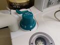 Adjustable pressure-limiting valve on anaesthetic machine